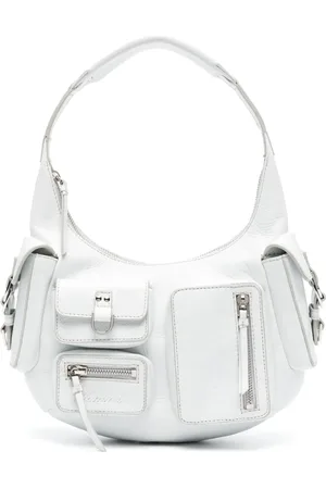 BLUMARINE Petit sac porté épaule Hobo en cuir