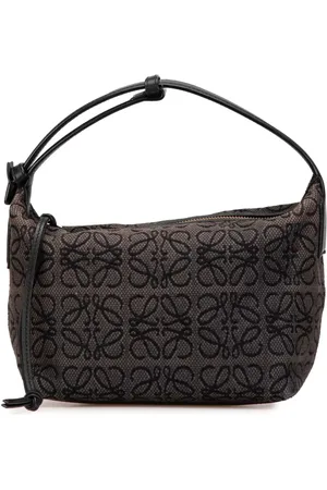 Loewe 2021 Small Anagram Canvas Cubi Bag handbag
