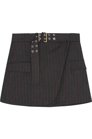 Ganni Minijupe à taille ceinturée