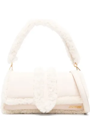 Jacquemus Sac porté épaule La Bambimou en peau lainée