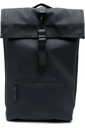 Rains Sac à dos Rolltop Rucksack à logo embossé