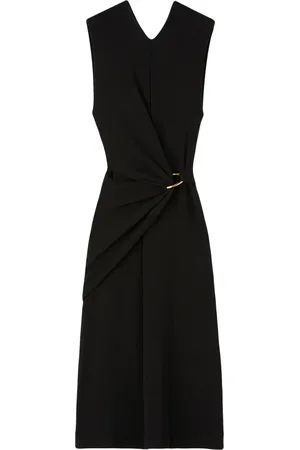 Jil Sander Robe froncée à design sans manches