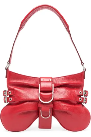 BLUMARINE Sac porté épaule Butterfly en cuir