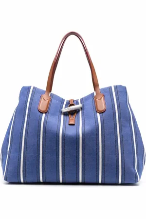 Longchamp Sac cabas Roseau Essential à rayures