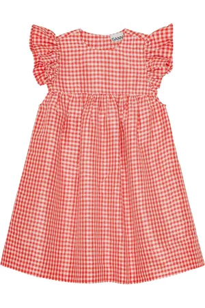 Ganni Robe à carreaux vichy