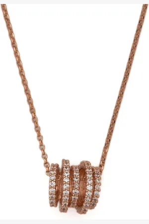 APM Monaco Collier à pendentif anneaux