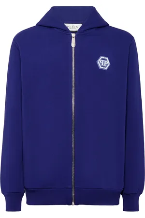 Philipp Plein Hoodie à fermeture zippée