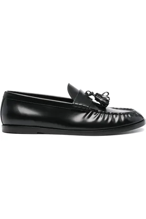 The Row Mocassins en cuir à glands