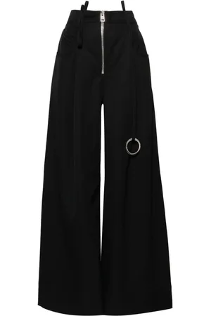 The Attico Pantalon en laine à coupe ample
