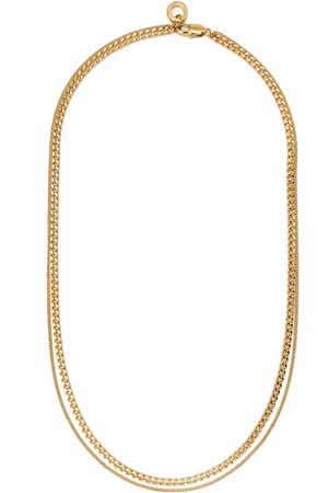 A.P.C. Collier à double chaînes