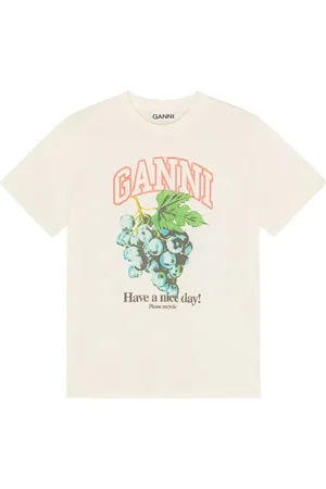 Ganni T-shirt à imprimé graphique