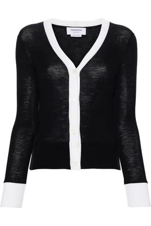 Thom Browne Cardigan à bords contrastants