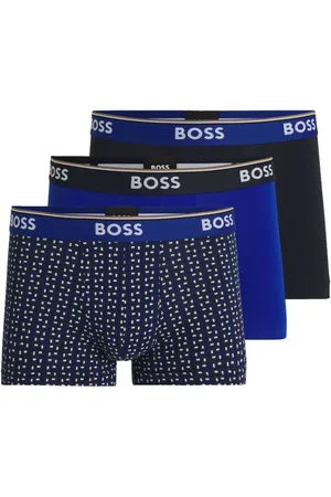 HUGO BOSS Lot de trois slips imprimés