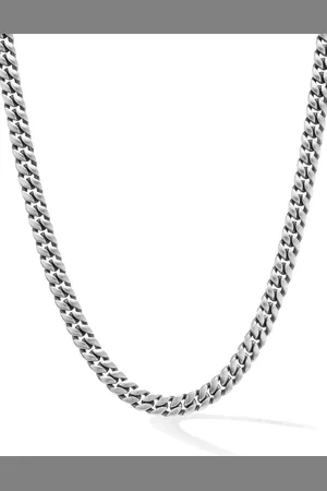 David Yurman Collier à maille gourmette en sterling (6 mm)