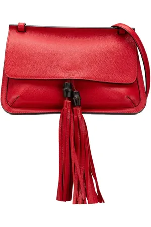 Gucci Sac à bandoulière en cuir Bamboo Daily médium (2000-2015)
