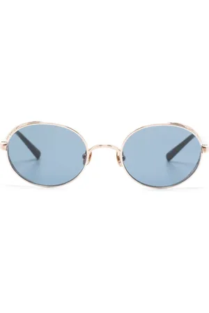 MATSUDA Lunettes de soleil rondes M3137 à monture ronde