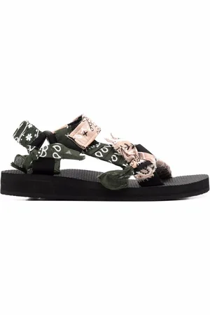 Arizona Love Sandales bicolores Trekky à motif bandana