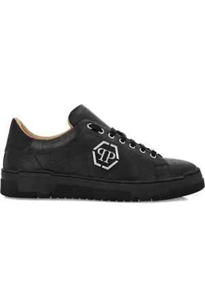 Philipp Plein Baskets à plaque monogramme