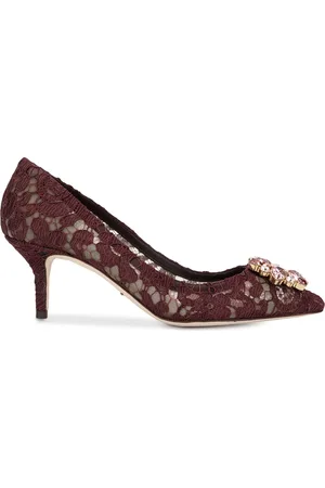 Dolce & Gabbana Escarpins à ornements en cristal