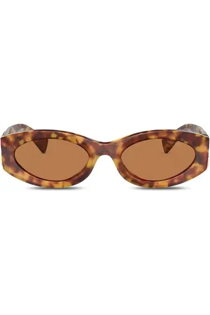 Miu Miu Lunettes de soleil à monture papillon