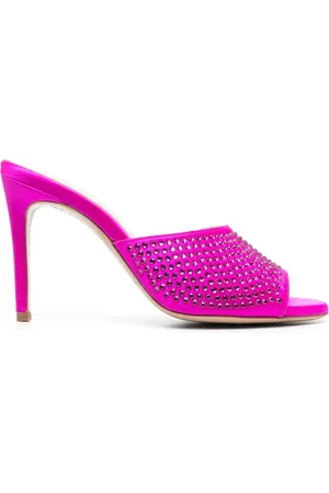 P.A.R.O.S.H. Mules Lurum 110 mm à ornements en cristal