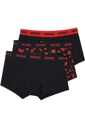 HUGO BOSS Lot de trois slips à bande logo