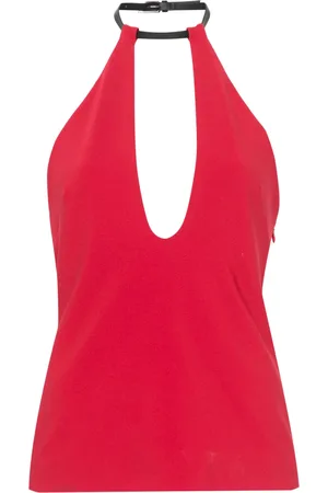 The Attico Blouse à dos nu