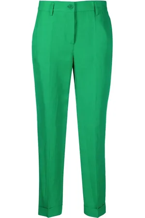 P.A.R.O.S.H. Pantalon court à plis marqués