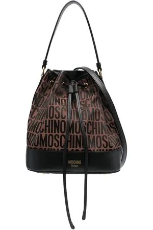 Moschino Sac seau à motif monogrammé