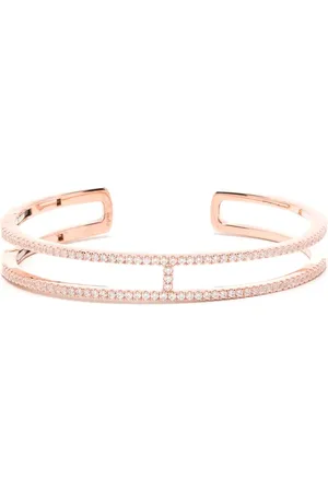 APM Monaco Bracelet Double Line Pavé