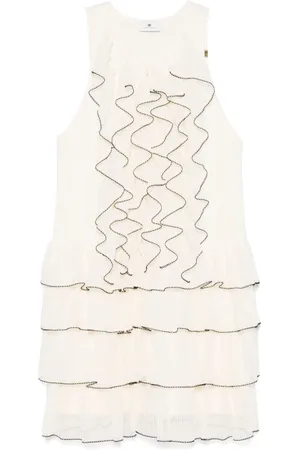 Elisabetta Franchi Robe courte à volants