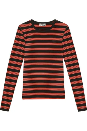 Ganni T-shirt à rayures