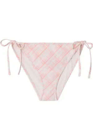 Burberry Bas de bikini à carreaux