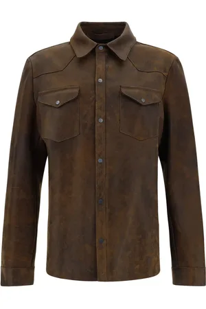 SALVATORE SANTORO Veste en cuir