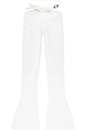 The Attico Pantalon évasé à boucle
