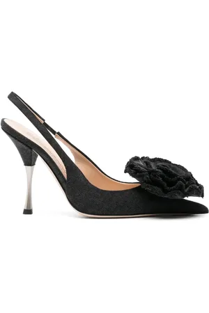 BLUMARINE Escarpins à fleur appliquée 105 mm