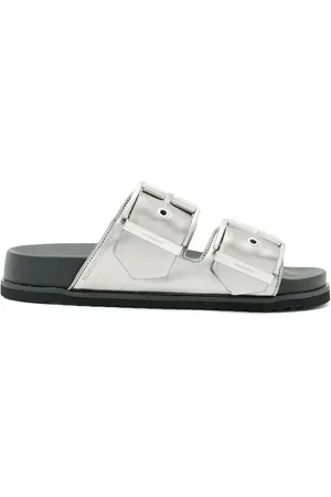 AllSaints Metallic slides