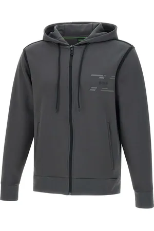 HUGO BOSS Hoodie à motif monogrammé