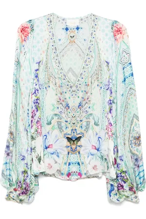 Camilla Blouse à col v