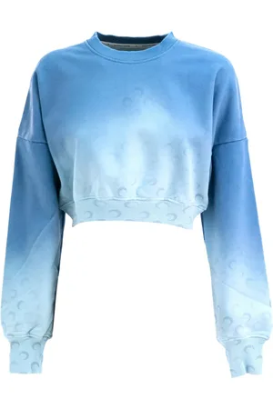 Marine Serre Cropped sweatshirt