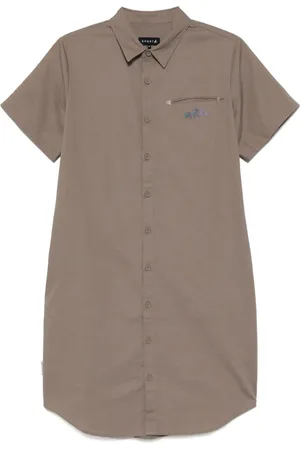 AGNÈS B. Robe-chemise courte