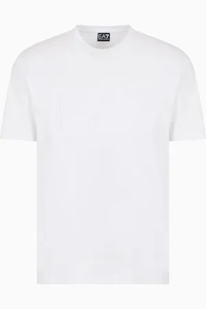 EA7 T-shirt à logo embossé