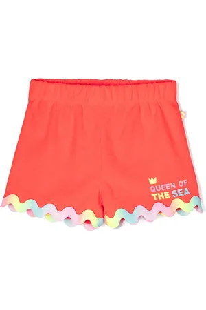 Billieblush Short en coton mélangé à logo imprimé