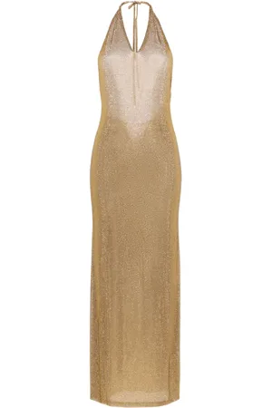 GIUSEPPE DI MORABITO Robe longue à dos nu