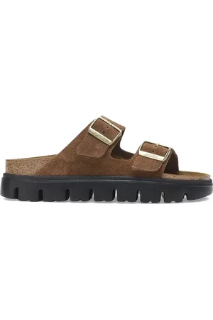 Birkenstock Sandales en daim Arizona à double boucle