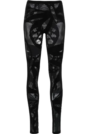 BLUMARINE Legging taille-haute à empiècements