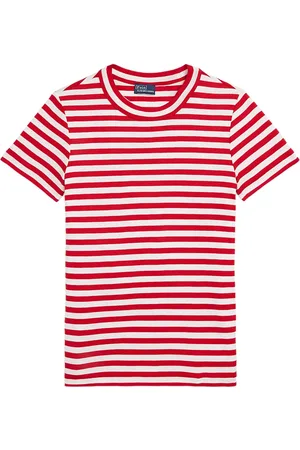 Ralph Lauren T-shirt rayé à col rond