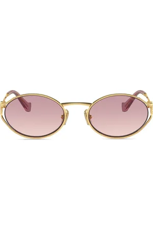 Miu Miu Lunettes de soleil oversize à effet dégradé