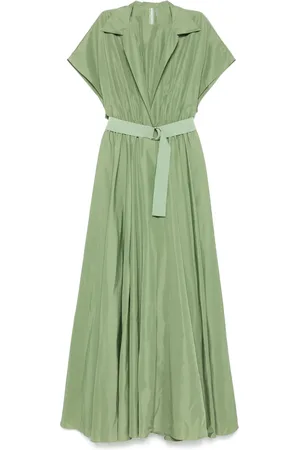 Norma Kamali Robe courte à taille ceinturée
