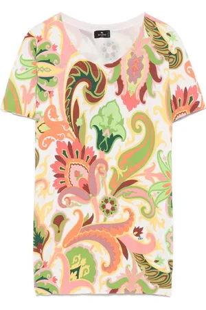 Etro T-shirt à motif cachemire